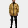 Saint Morta Flow Long Sleeve Flannel Shirt Yellow/Black