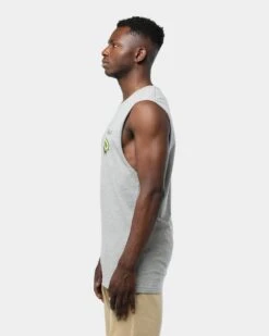 Goat Crew Smashed Muscle Tee Grey -Champioe Style 02016957 YQ001 normal 0023