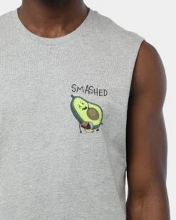 Goat Crew Smashed Muscle Tee Grey -Champioe Style 02016957 YQ001 normal 0024