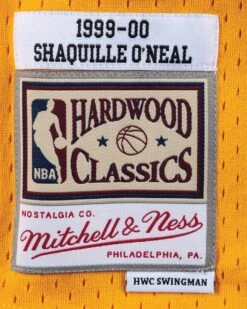 Mitchell & Ness Los Angeles Lakers Shaquille O'Neal '99-'00 #34 Swingman Jersey Yellow/Purple -Champioe Style 02018171 YY031 default 00140 936d1ae6 f7d3 4e54 831e 08289ccce464