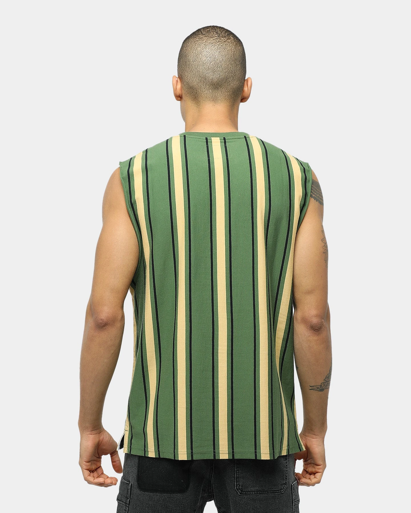 Carré Double Classique Stripe Muscle Green/Sand/Black 7 Carré Double Classique Stripe Muscle Green/Sand/Black - Image 5