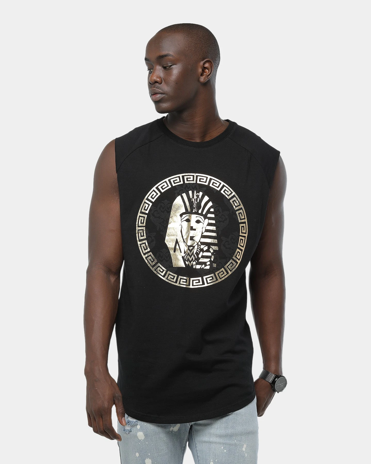 Last Kings Reign Muscle Tee Black 3 Last Kings Reign Muscle Tee Black