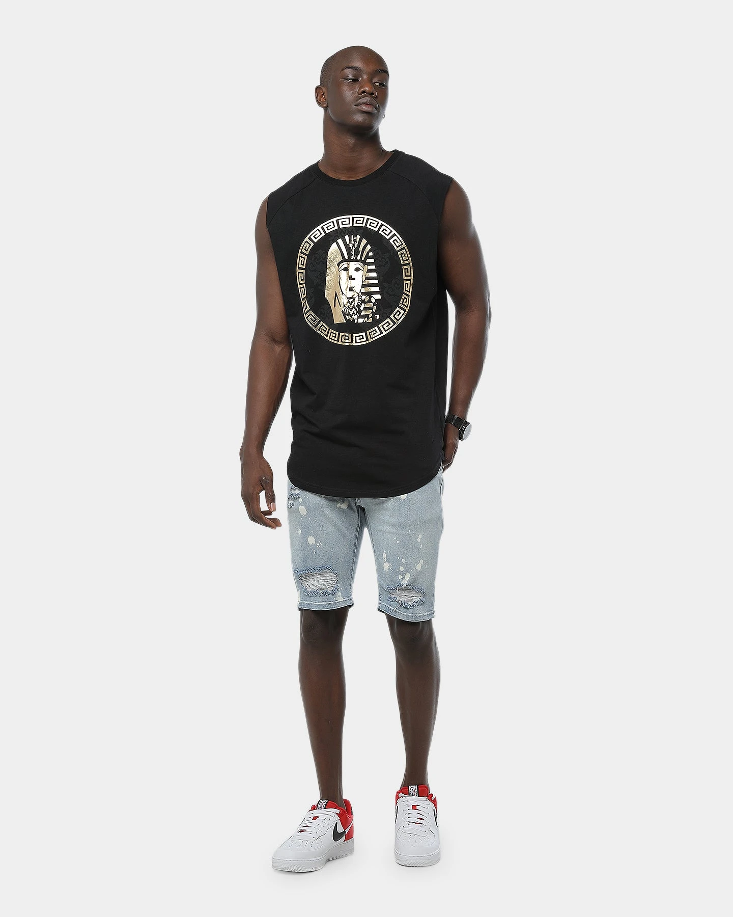 Last Kings Reign Muscle Tee Black 8 Last Kings Reign Muscle Tee Black - Image 6