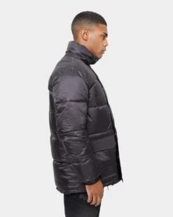 Carré Men's Roadman Puffer Jacket Black -Champioe Style 02022714 YB001 mens 0090
