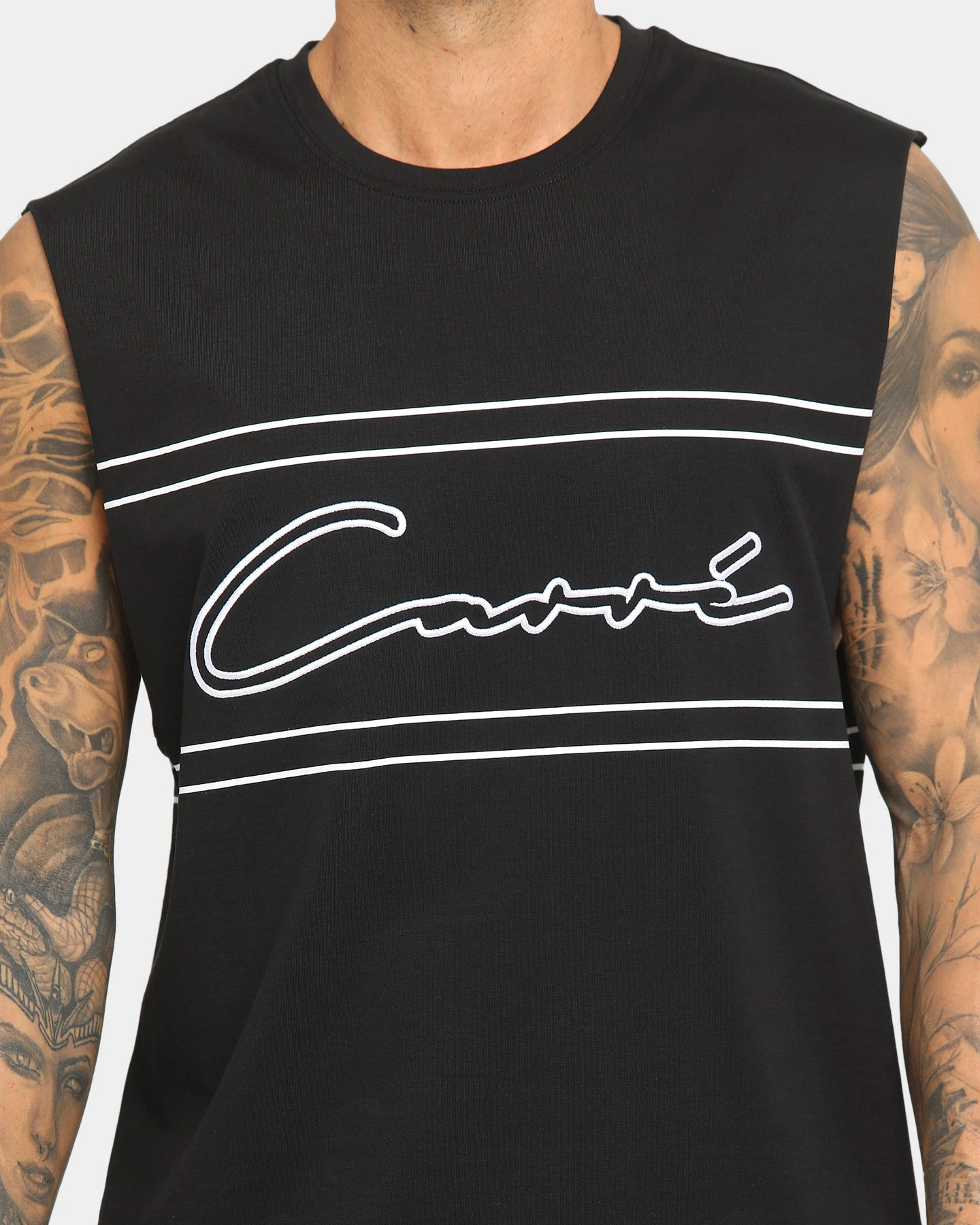 Carré Scripted Outline Muscle Black 6 Carré Scripted Outline Muscle Black - Image 4