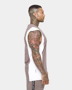 Saint Morta Era Sport Muscle T-Shirt Dark Brown -Champioe Style 02023977 YD051 mens 060