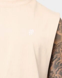 EN ES Heritage Muscle Singlet Tan -Champioe Style 02023985 YT001 mens 0030