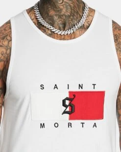 Saint Morta Represent El Duplo Muscle White -Champioe Style 02025013 YW100 mens 0050