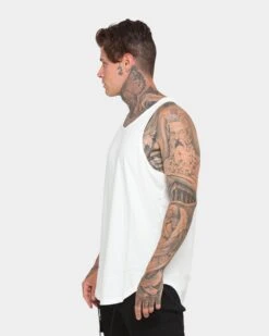 EN ES Tide Scoop Singlet Off White -Champioe Style 02025399 YO007 mens 0070