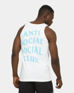 Anti Social Social Club Men's Goodbye Summer Muscle Tank White
