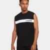 Carré Slice Muscle T-Shirt Black/White -Champioe Style 02026682 YB012 mens 0020