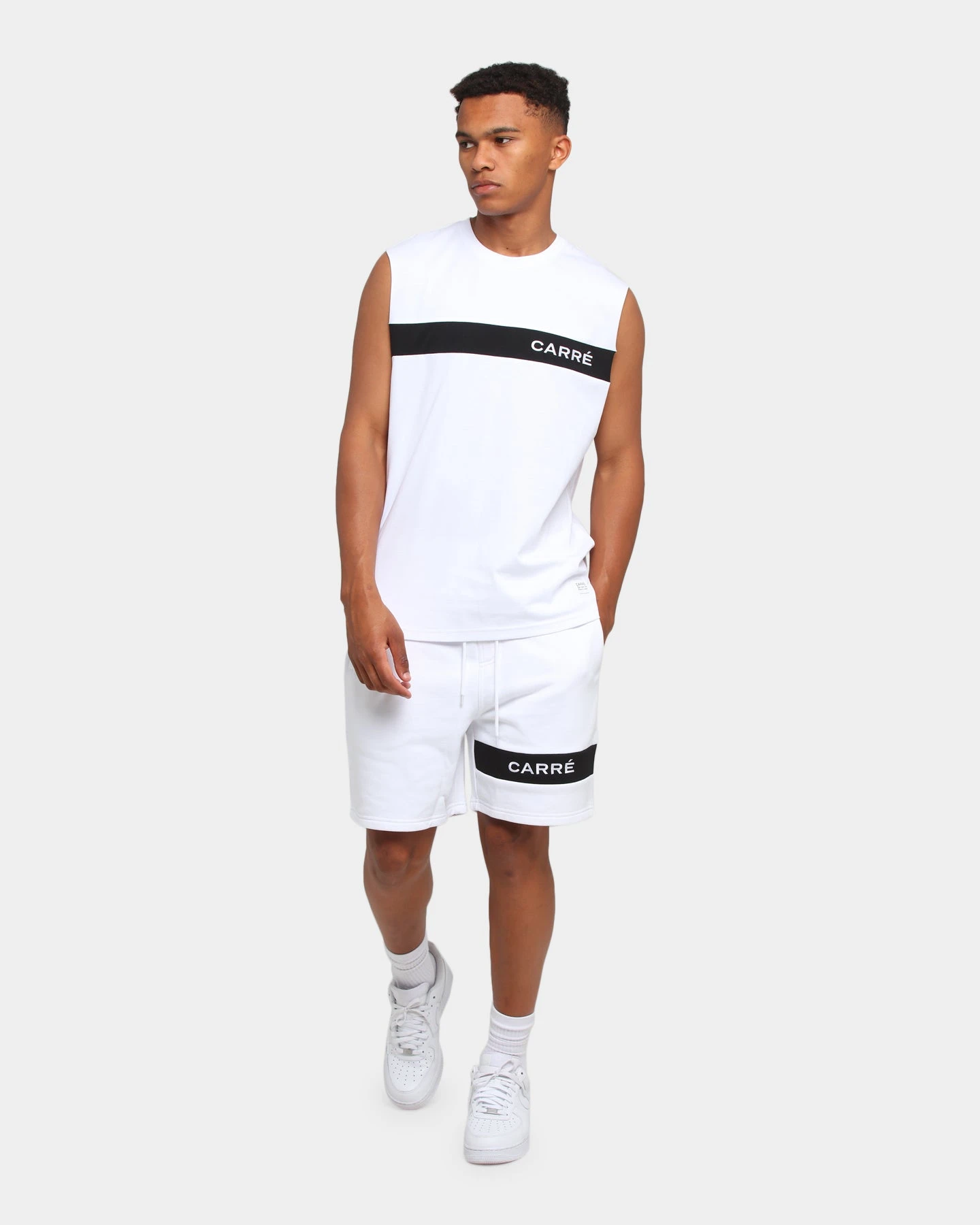 Carré Slice Muscle T-Shirt White/Black 4 Carré Slice Muscle T-Shirt White/Black - Image 2