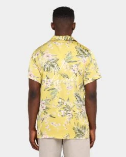Club Paradise Lounge Shirt Yellow -Champioe Style 02027179 YY001 mens 00050