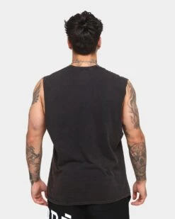 Goat Crew Metal Rodman Vintage Muscle T-Shirt Black Wash 11 Goat Crew Metal Rodman Vintage Muscle T-Shirt Black Wash -Champioe Style 02027233 YB295 mens 0050