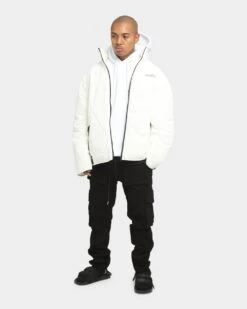 Loiter Reflective Spectrum Puffer Jacket V2 Pearl/White -Champioe Style 02027670 YP816 mens 0040