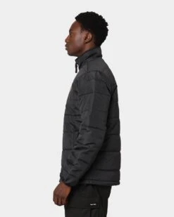 Brixton Cass Puffer Jacket Black -Champioe Style 02028230 YB001 mens 0060