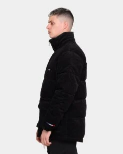 Carré College Cord Puffer Jacket Black -Champioe Style 02028315 YB001 mens 00140