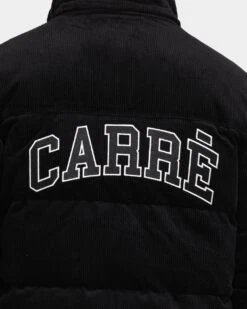 Carré College Cord Puffer Jacket Black -Champioe Style 02028315 YB001 mens 00160