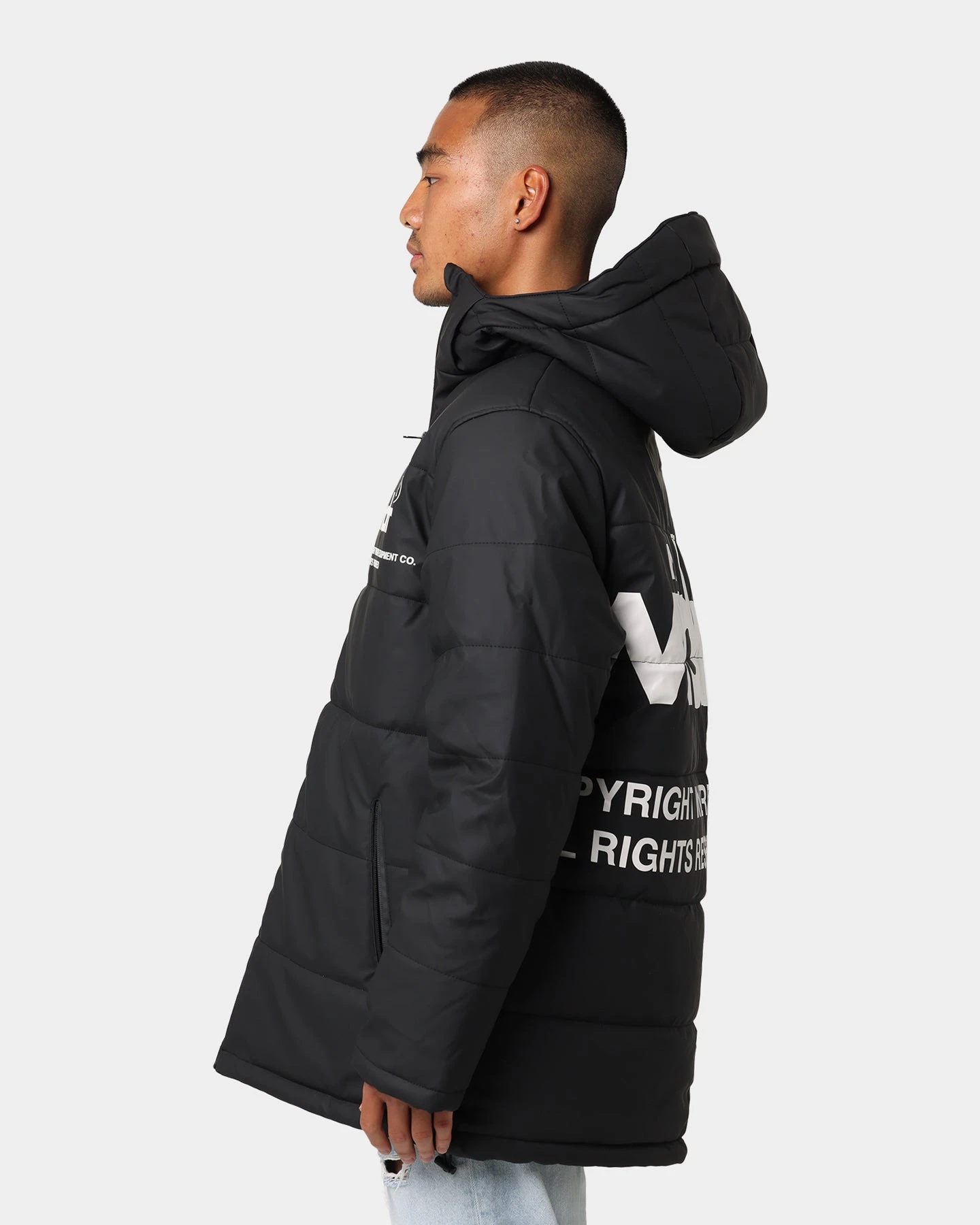 WNDRR Dos Puffer Jacket Black 8 WNDRR Dos Puffer Jacket Black - Image 6