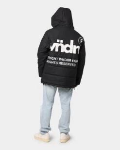 WNDRR Dos Puffer Jacket Black 19 WNDRR Dos Puffer Jacket Black -Champioe Style 02029134 YB001 mens 0080