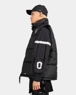 The Anti Order Hyphen ATD Puffer Vest Black -Champioe Style 02029572 YB001 mens 050