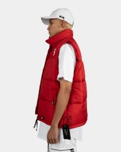 The Anti-Order Hyphen ATD Puffer Vest Red -Champioe Style 02029572 YR001 mens 060 79bc1cd7 4993 4e02 a26c 66a02f9bb5ff