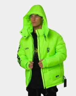 The Anti Order Hyphen ATD Puffer Jacket Atomic Green -Champioe Style 02029574 YA095 mens 0031