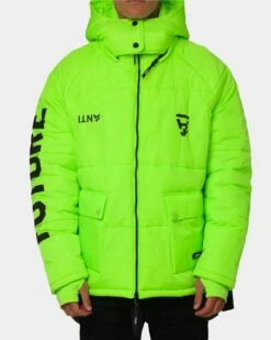 The Anti Order Hyphen ATD Puffer Jacket Atomic Green -Champioe Style 02029574 YA095 mens 0041 e7392183 0e80 419a 9186 14ceed34dae9