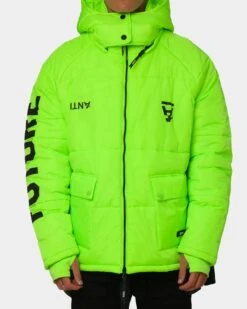 The Anti Order Hyphen ATD Puffer Jacket Atomic Green -Champioe Style 02029574 YA095 mens 0071