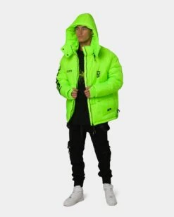 The Anti Order Hyphen ATD Puffer Jacket Atomic Green -Champioe Style 02029574 YA095 mens 0092