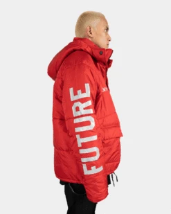The Anti Order Hyphen ATD Puffer Jacket Red/White -Champioe Style 02029574 YR081 mens 09