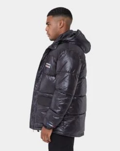 Carré Bossman Puffer Jacket Black -Champioe Style 02029852 YB001 mens 00060