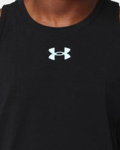 Under Armour UA Baseline Cotton Tank Black 12 Under Armour UA Baseline Cotton Tank Black -Champioe Style 02030007 YB1196 mens 0030