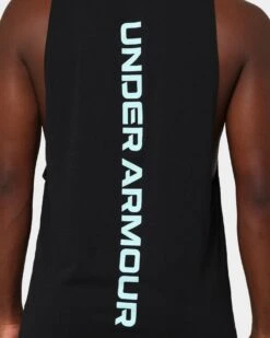 Under Armour UA Baseline Cotton Tank Black 17 Under Armour UA Baseline Cotton Tank Black -Champioe Style 02030007 YB1196 mens 0080