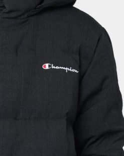 Champion Reversible Puffer Jacket Black -Champioe Style 02030063 YB001 mens 0030