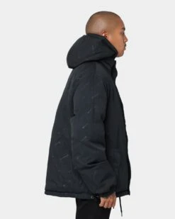 Champion Reversible Puffer Jacket Black -Champioe Style 02030063 YB001 mens 0060