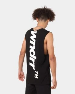 WNDRR Backlash Muscle Singlet Black