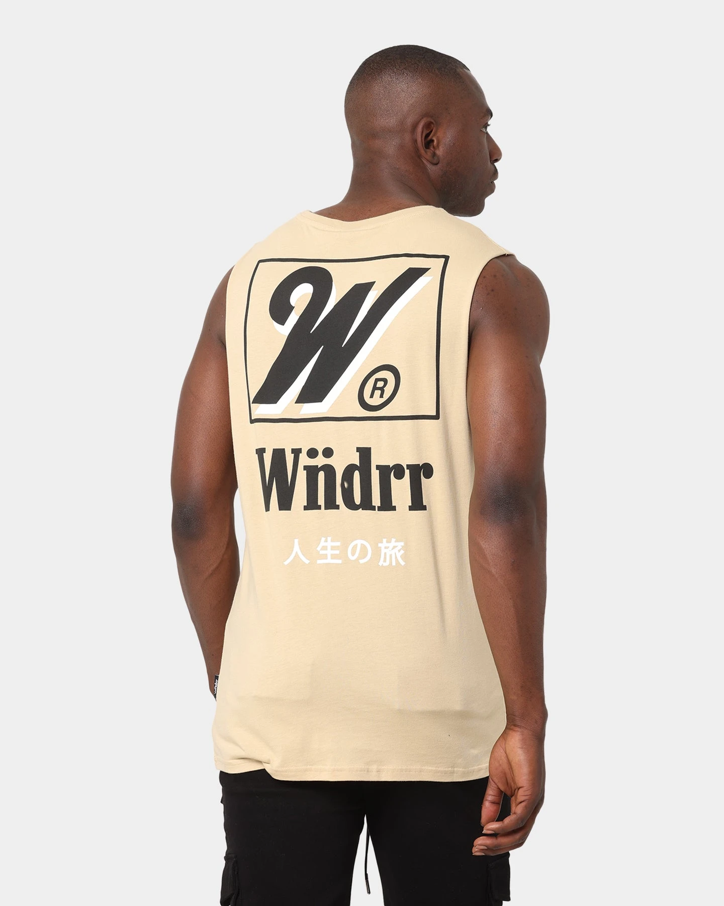 WNDRR Maxwell Muscle Singlet Tan 3 WNDRR Maxwell Muscle Singlet Tan