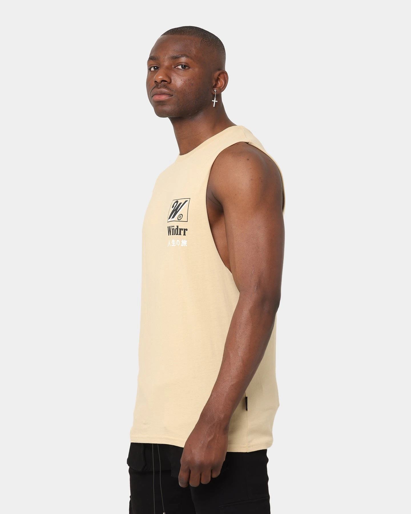 WNDRR Maxwell Muscle Singlet Tan 8 WNDRR Maxwell Muscle Singlet Tan - Image 6