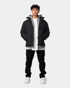 EN ES Caesar Puffer Jacket Black -Champioe Style 02031285 YB001 mens 00020