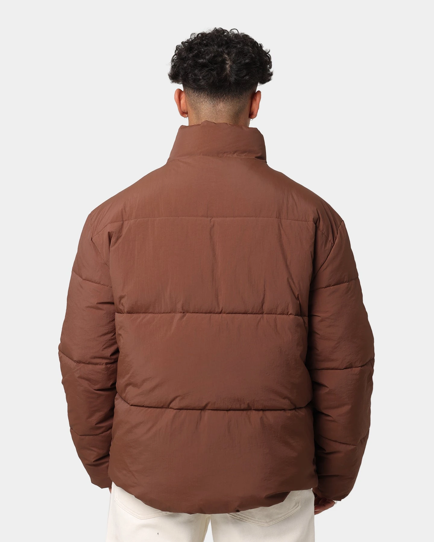 EN ES Caesar Puffer Jacket Brown 8 EN ES Caesar Puffer Jacket Brown - Image 6
