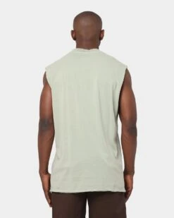 EN ES Falcon Muscle T-Shirt Green -Champioe Style 02031525 YG600 mens 0040