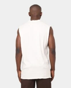 EN ES Falcon Muscle T-Shirt Off White -Champioe Style 02031525 YO007 mens 0040