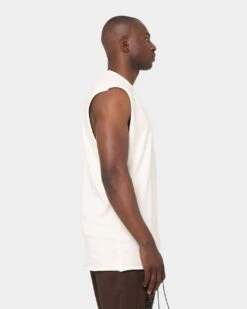 EN ES Falcon Muscle T-Shirt Off White -Champioe Style 02031525 YO007 mens 0050