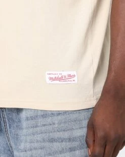 Mitchell & Ness Los Angeles Lakers Team Tonal Logo Muscle Singlet Clay -Champioe Style 02032208 YC516 mens 0070