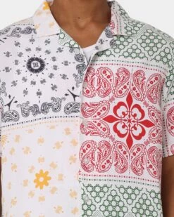 Carré Bandana Ultra Button Up Shirt Multi-Coloured 12 Carré Bandana Ultra Button Up Shirt Multi-Coloured -Champioe Style 02032422 YM041 mens 0030