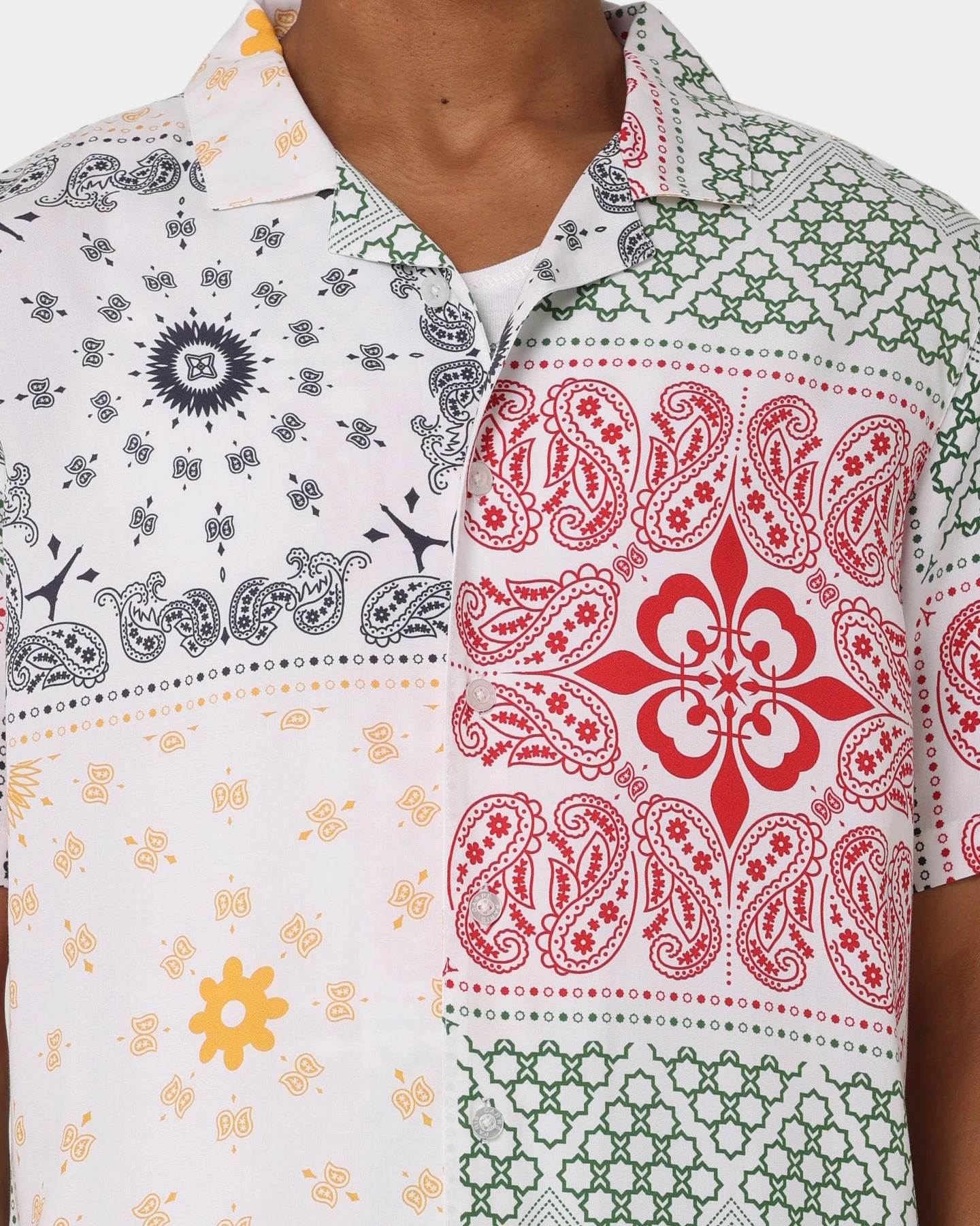 Carré Bandana Ultra Button Up Shirt Multi-Coloured 6 Carré Bandana Ultra Button Up Shirt Multi-Coloured - Image 4