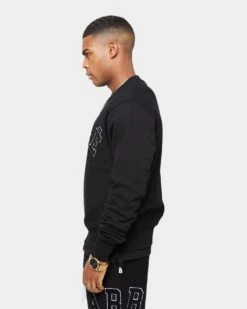 Carre C-Class Crewneck Black -Champioe Style 02032426 YB001 mens 0030