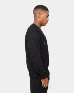 Carre C-Class Crewneck Black -Champioe Style 02032426 YB001 mens 0050