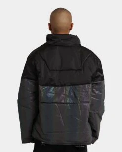 Loiter Split Spectrum Puffer Reflective Jacket Black/Multi 3M -Champioe Style 02032501 YB951 mens 0050